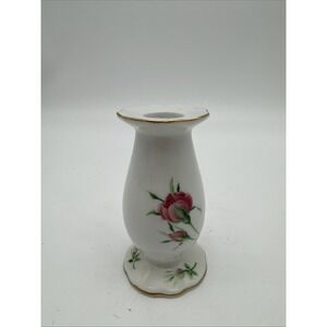 Christineholm Japan Rose, 1 Small Candlestick 4 3/8" Tall